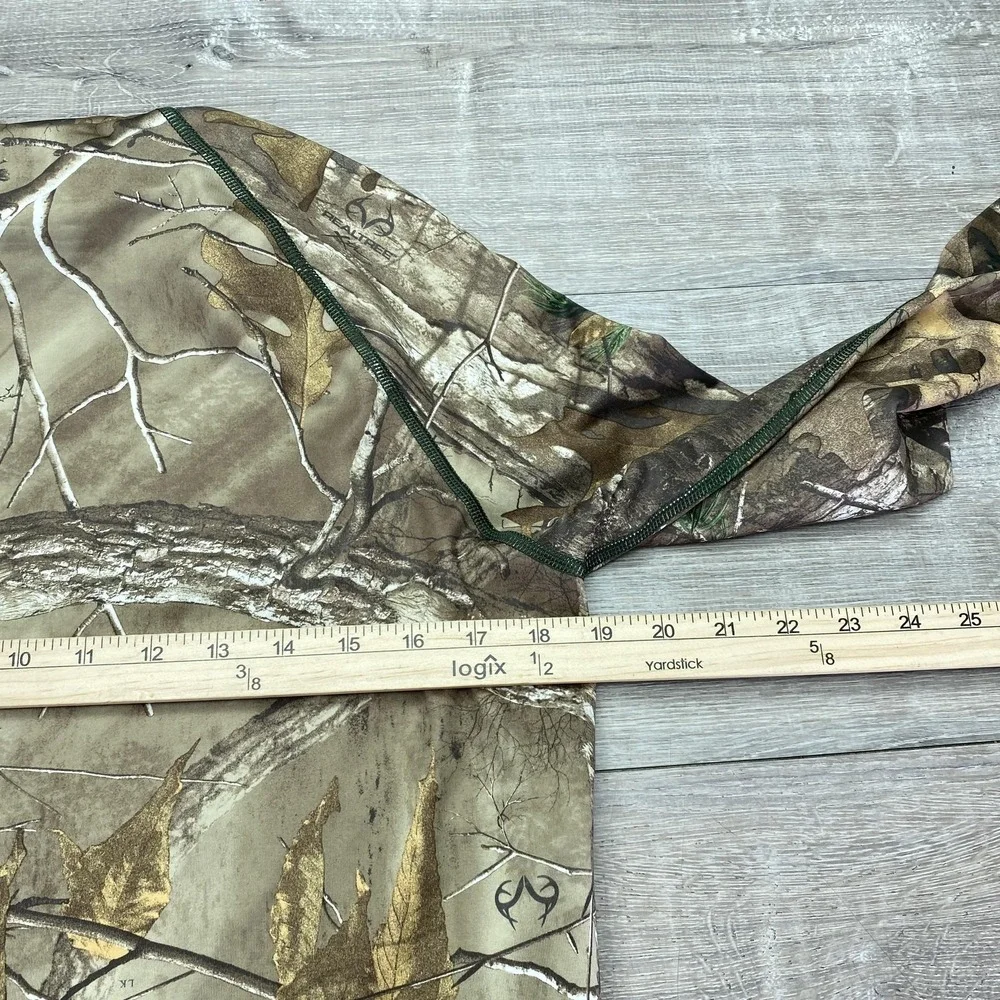 Under Armour Sweatshirt Mens XL Realtree Xtra Camo ColdGear Scent Control Fitted - Picture 5 of 7